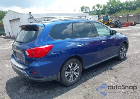 2017 Nissan Pathfinder Sl from USA, damaged, VIN 5N1DR2MM4HC618475